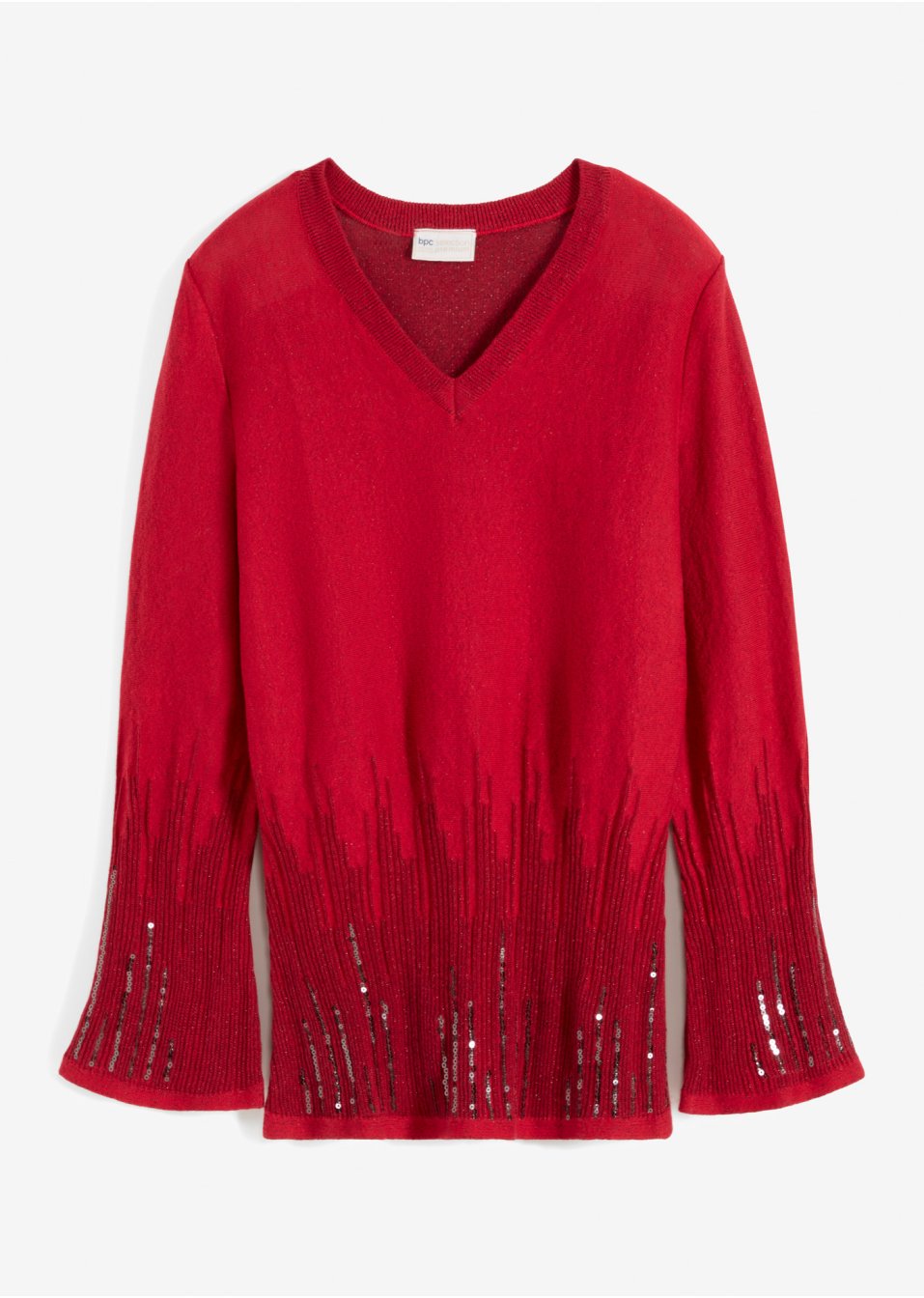 Pull à dégradé de couleur métallique