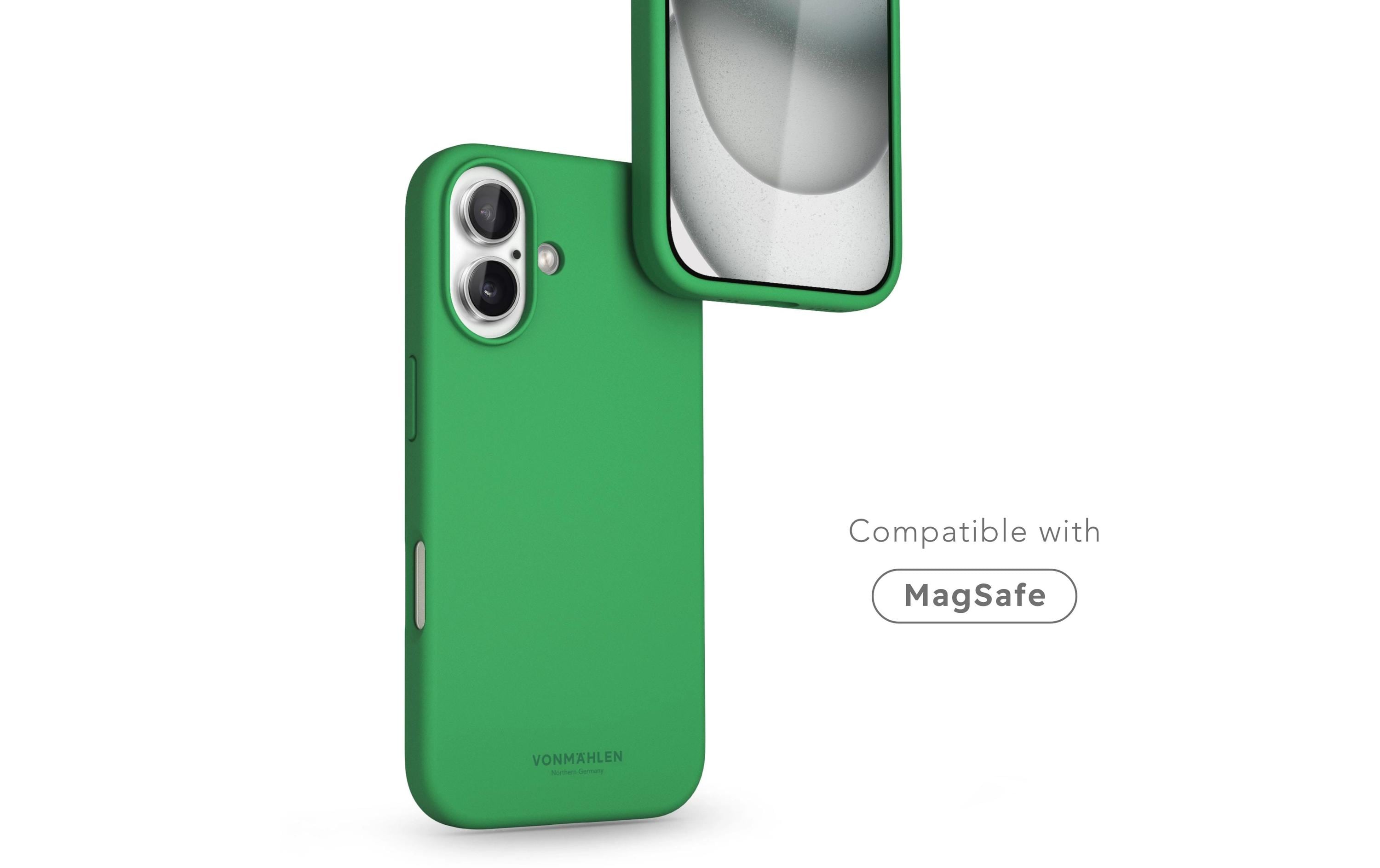 Back Cover Soft Silicone iPhone 16 Green HavenSilicone Backcover für das Apple iPhone 16