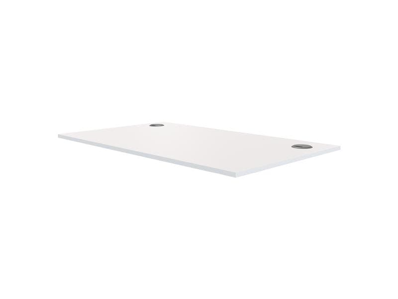 Fellowes Tischplatte Levado 120 x 80 cm, Weiss Platte für den Tisch