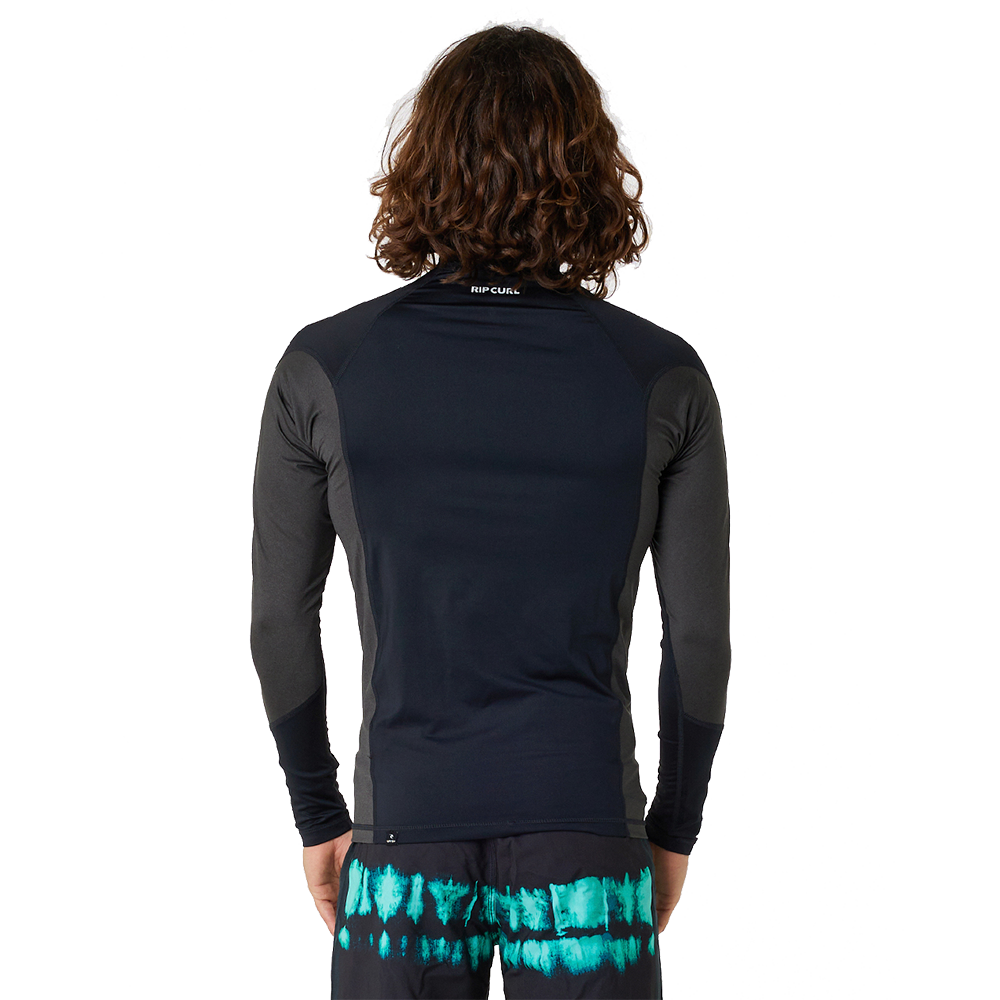 Rip Curl Waves UPF Perf UV-Shirt Herren schwarz
