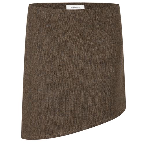 Rosemunde Wool Nederdel, Light Almond Melange, 38