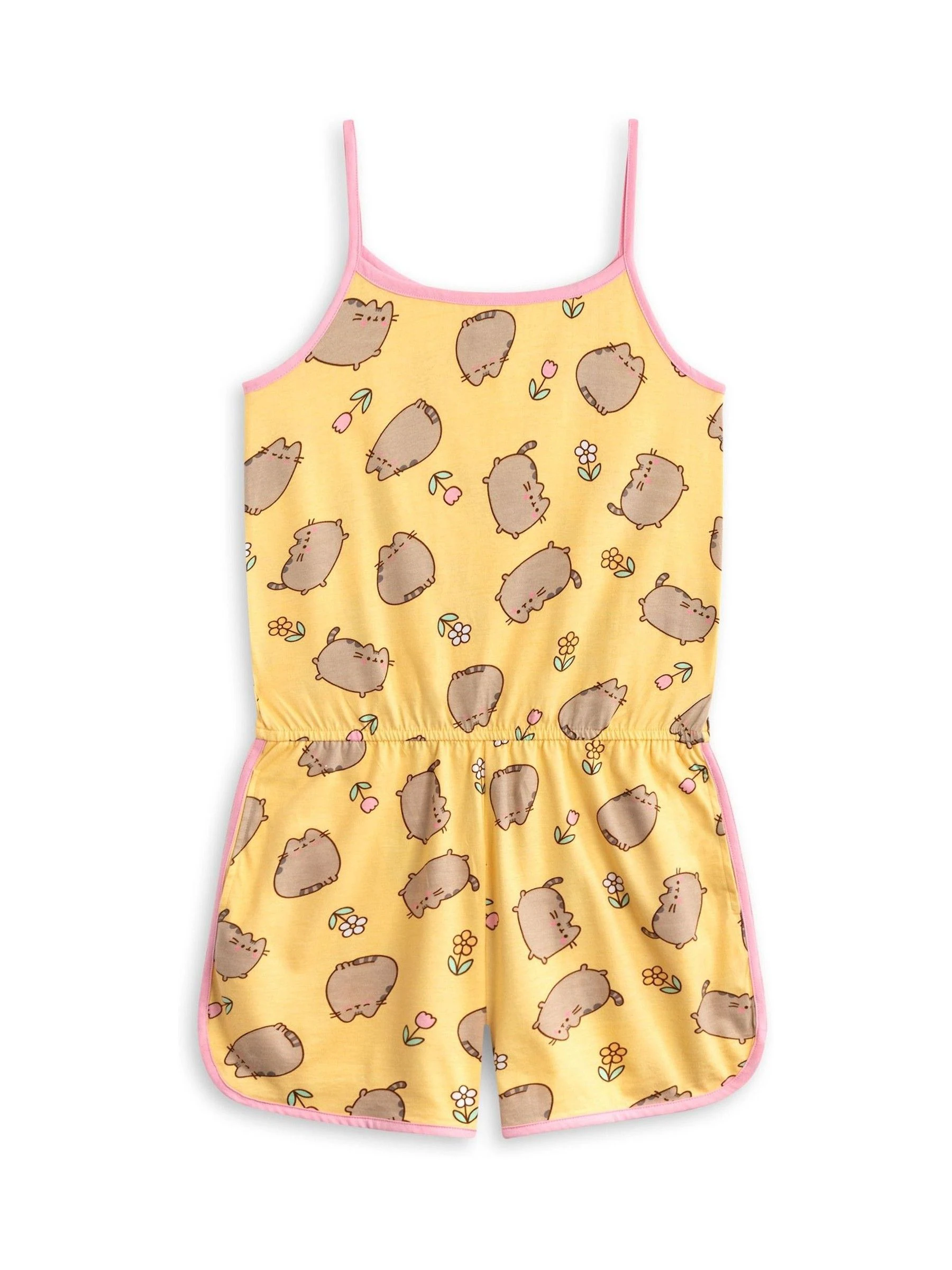 Vanilla Underground Girls Pusheen Sleeveless Playsuit