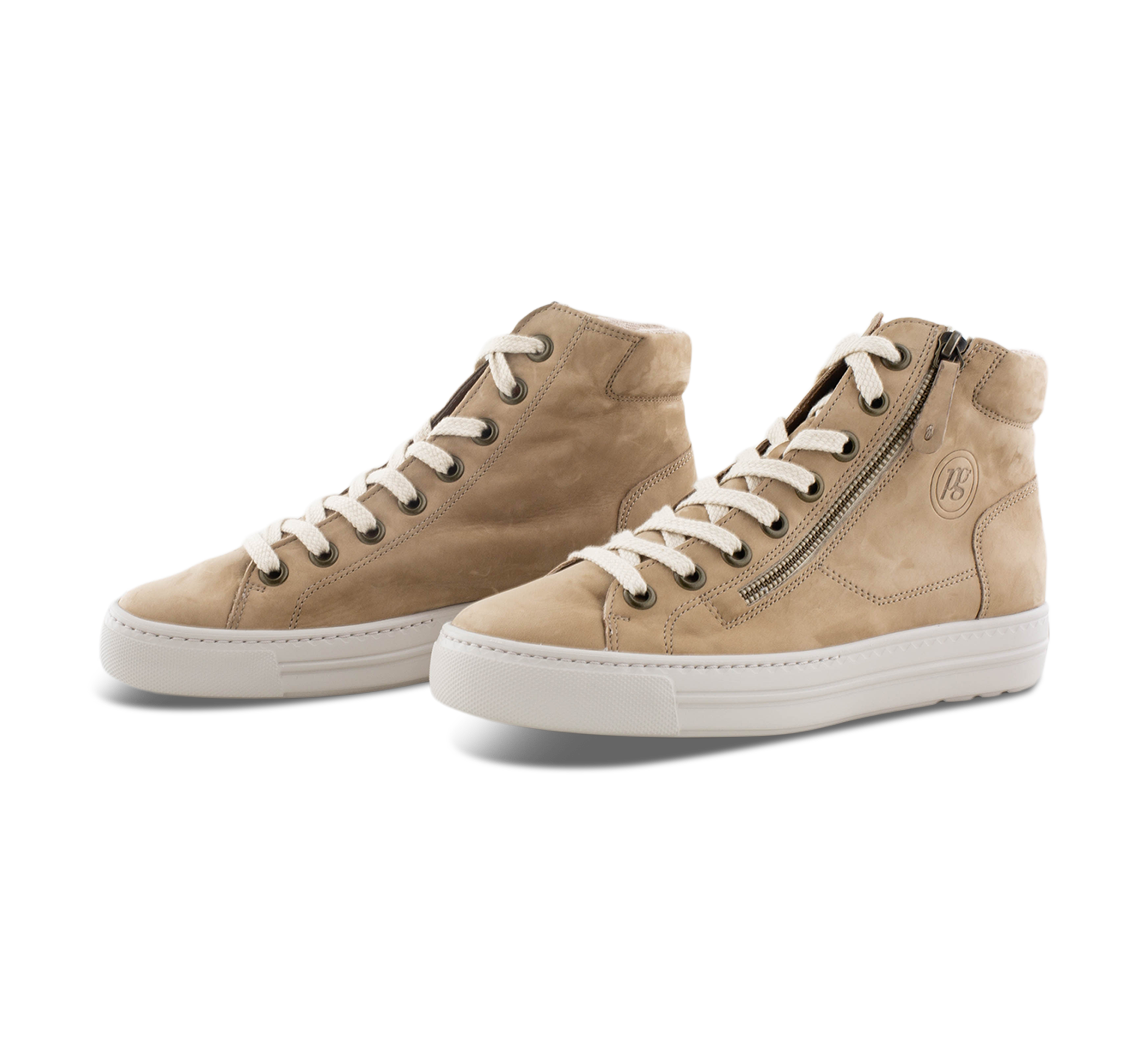 Paul Green Super Soft - Schnürstiefel beige/taupe