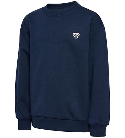 Hummel Sweatshirt - hmlJr Loose Rundhalsausschnitt - Dress Blue