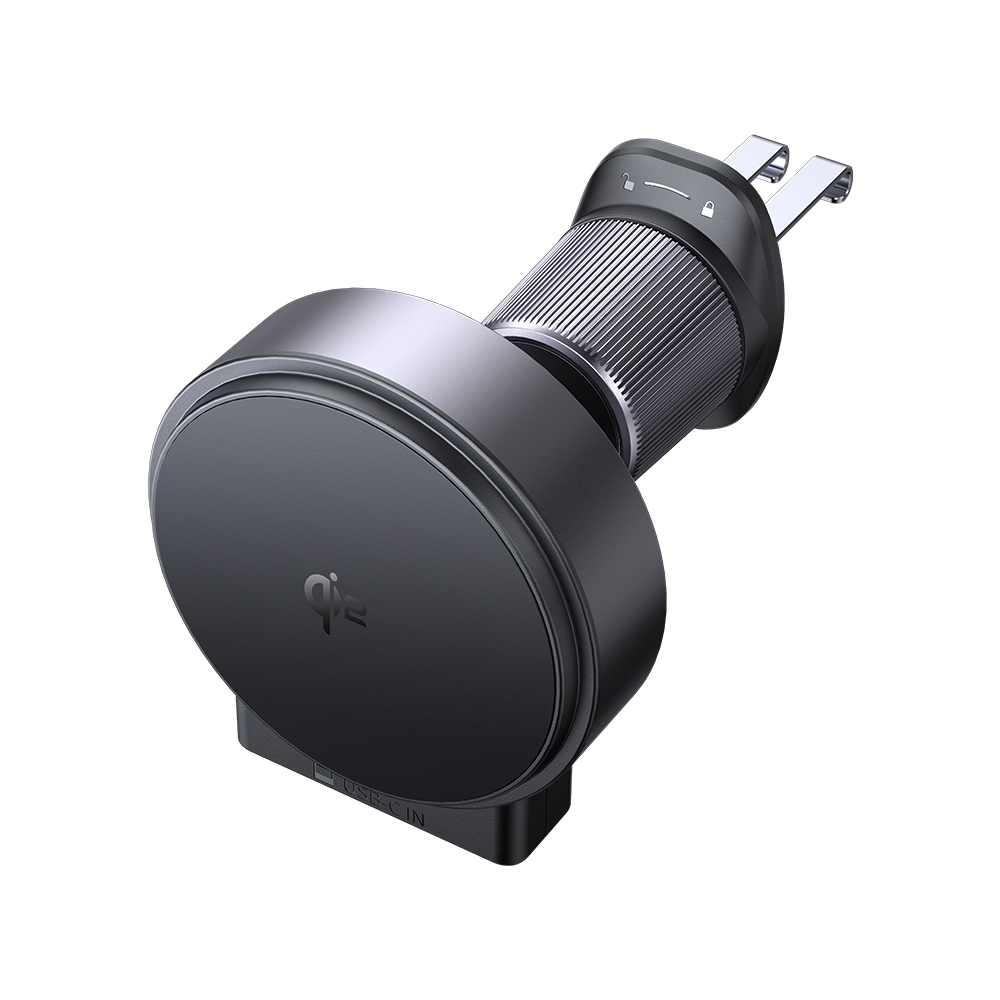 (15W) MagSafe Auto KFZ Halterung für Lüftungsgitter Qi2 Wireless Fast Charging Ladestation mit USB C Ladekabel - Gold