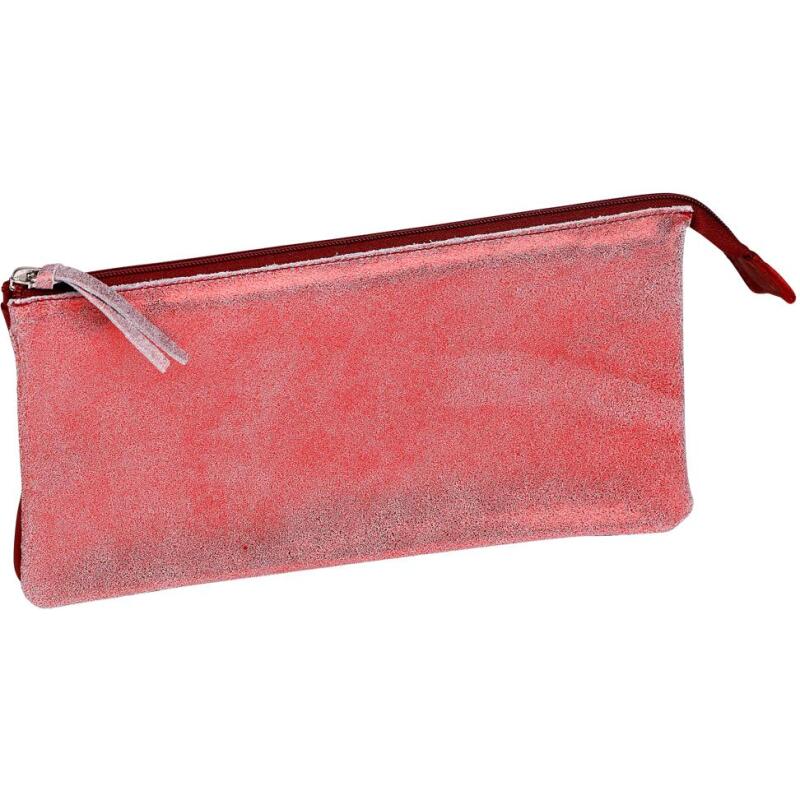 Ruby DAIM Pochette 2 compartiments 22x11 cm Rouge brillant