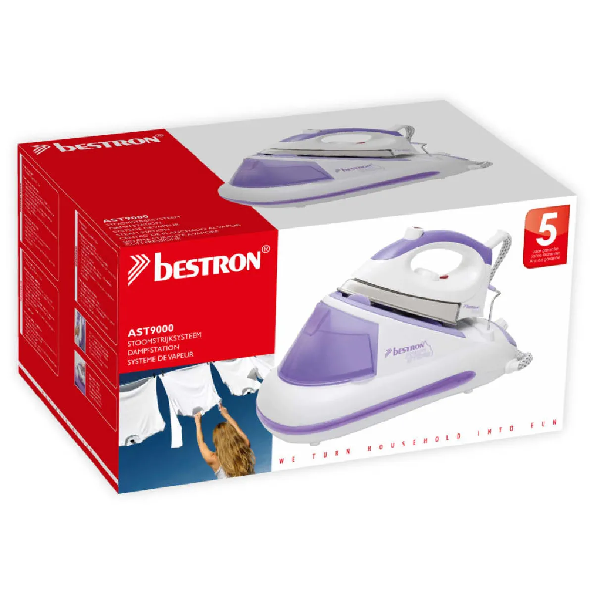 Bestron Central Vapeur Non-Stop