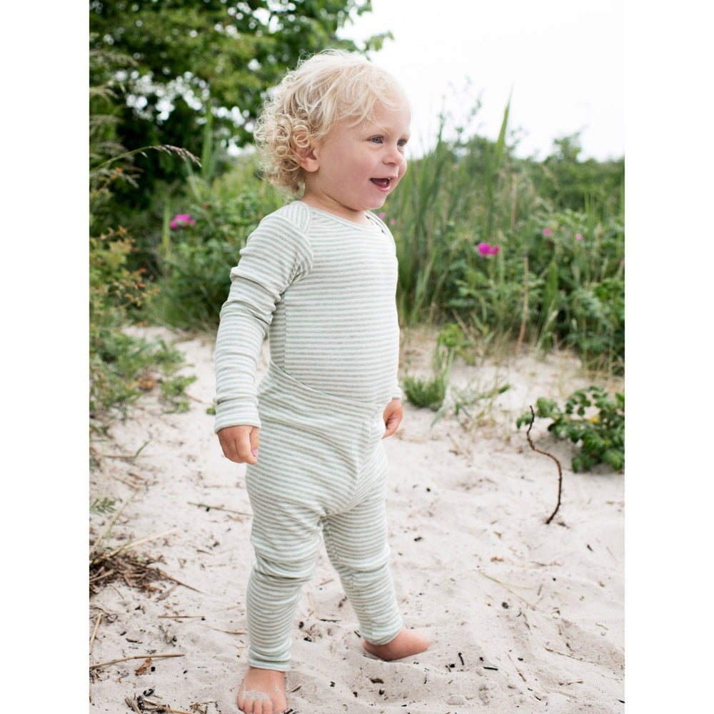 Køb Serendipity Jade/Offwhite Baby Leggings Stripe
