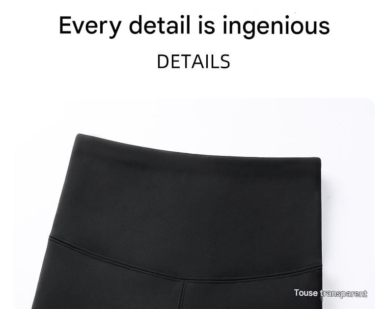 SESH - Effen legging met fleecevoering