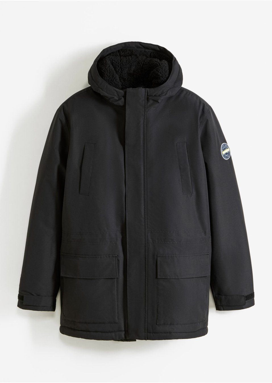 Parka thermo hybride avec doublure peluche