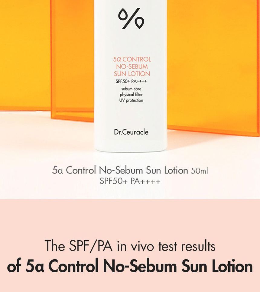 Dr. Ceuracle - 5 Alpha Control No Sebum Zonnebrandcrème