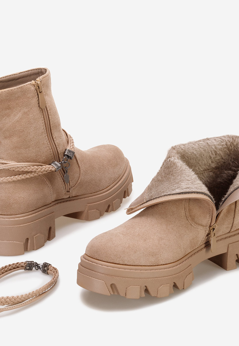 Bottines femme kaki Diadora