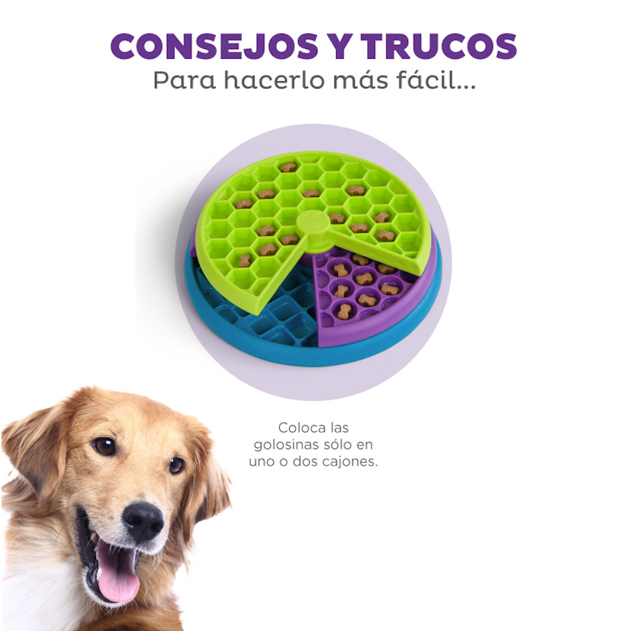 Brinquedo interativo para cães Outward Hound Nina Ottosson Lickin' Layers.