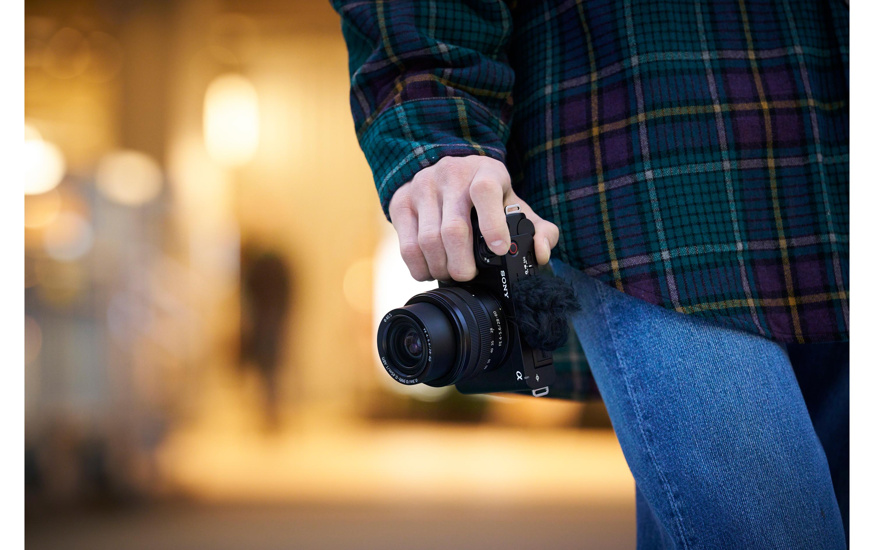 Fotokamera ZV-E1 mit 28–60-mm-Zoomobjektiv<br>Vollformat-Vlog-Kamera – Nutzen Sie Ihr volles Vlogging-Potenzial