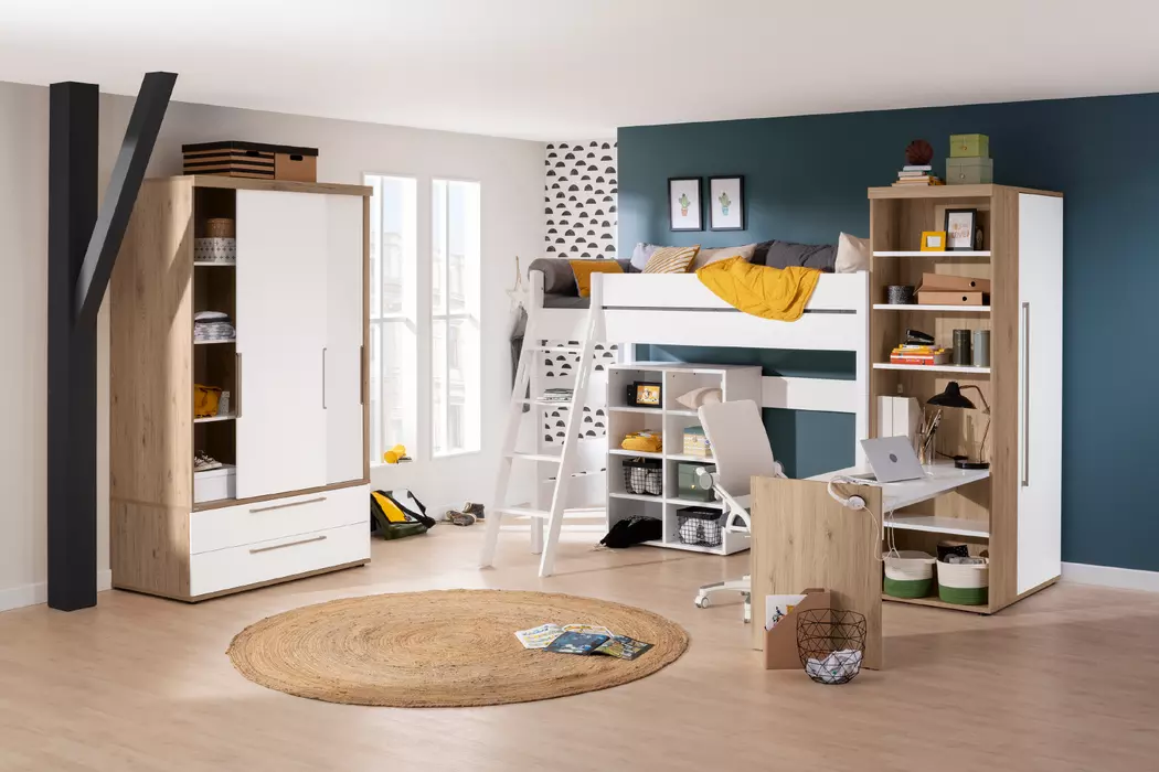 Schiebetürenschrank Fionn 124 x 207 cm