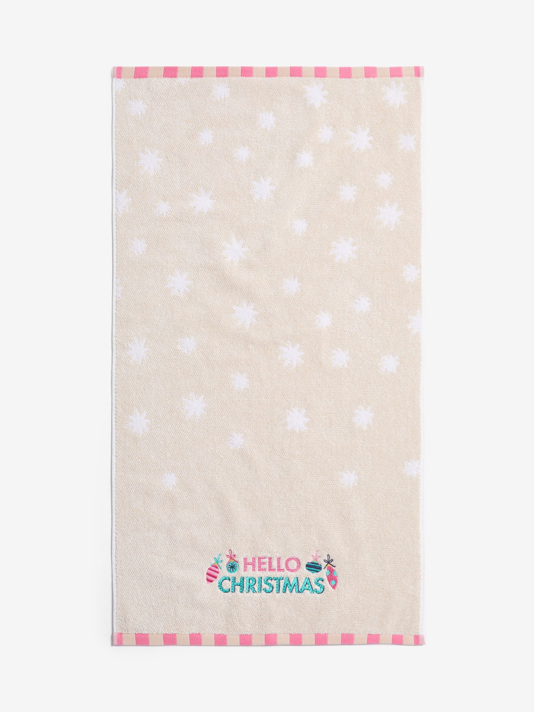 Hallo Kerstmis handdoek