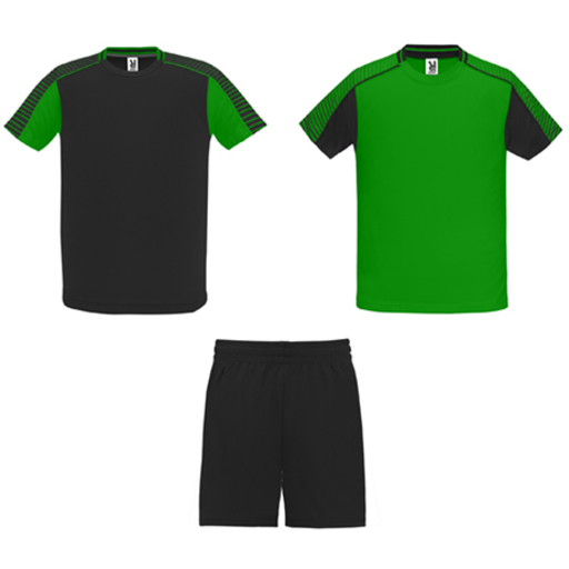 Conjunto esportivo da Juventus: 2 camisas e 1 calça