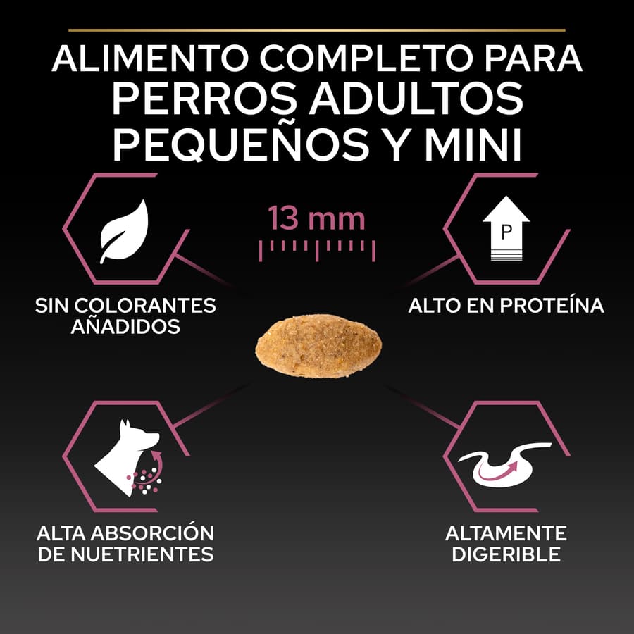 Ração Pro Plan Adult Small and Mini Salmon Sensitive Skin para cães