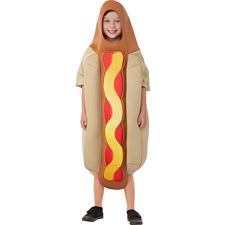 Hotdog kostume - str. 164 cm