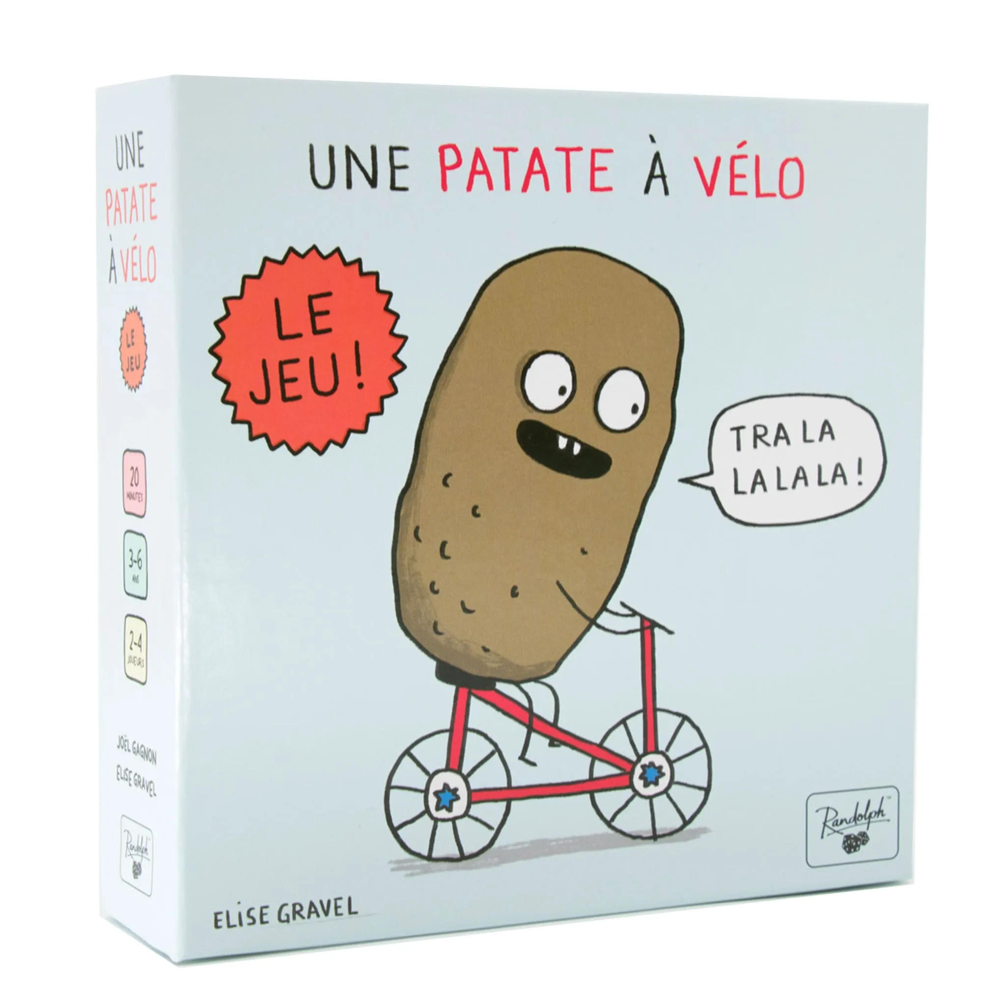 Randolph Jeu de Société Une Patate À Vélo - Le Jeu