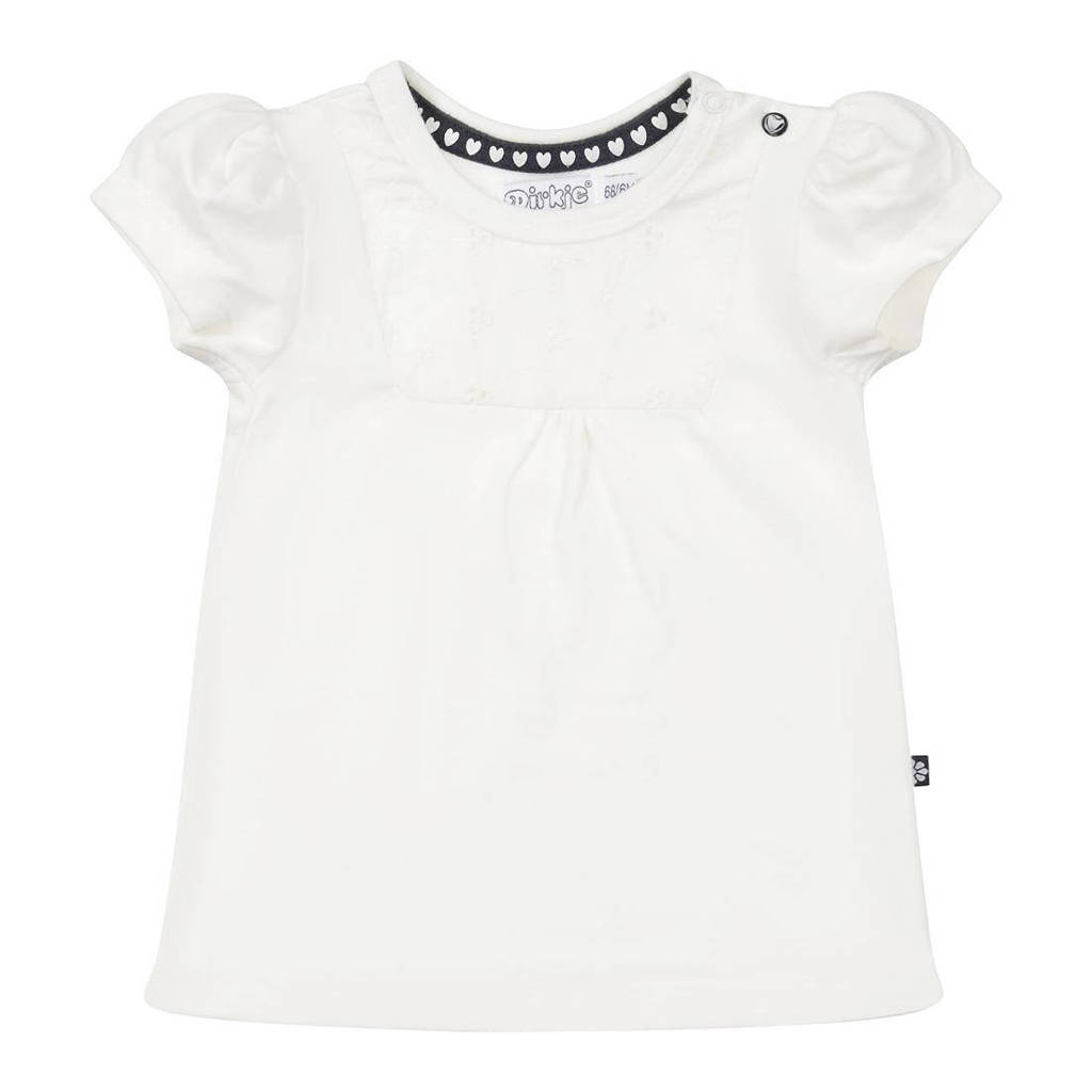 Dirkje T-shirt T-shirt ss wit
