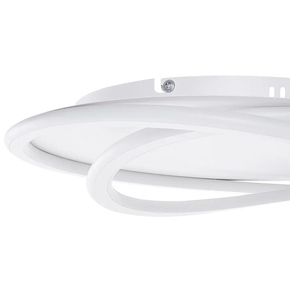 LEYLAN - Plafondlamp LED - Wit - Acryl