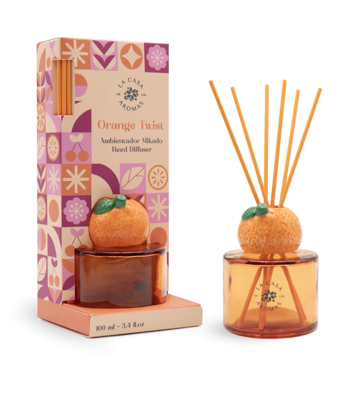 La Casa de los Aromas - *Reed Diffuser* - Aromatizador de ar Mikado - Orange Twist
