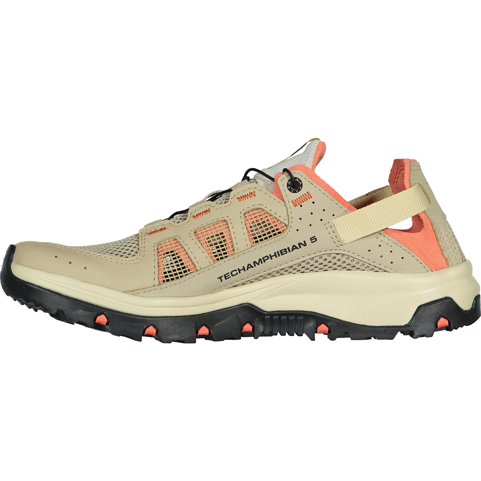 Salomon Damen-Wassersandale Techamphibian 5 beige, 37 1/3