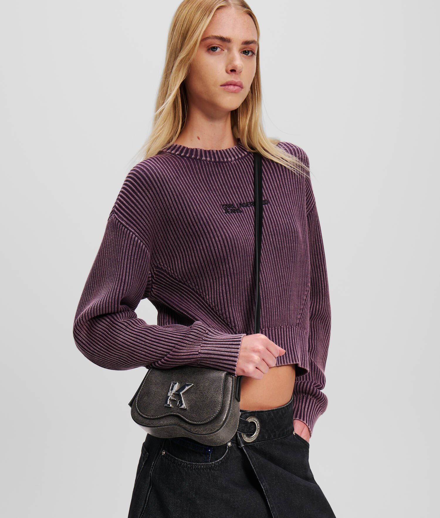 MINI SAC BANDOULIÈRE LUNETTES DE SOLEIL KLJ