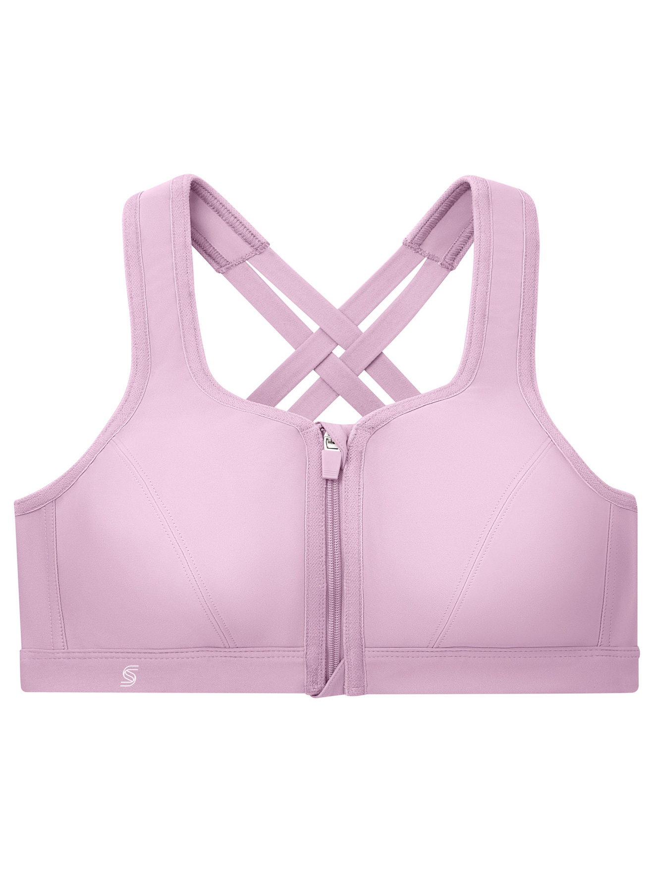 Soutien-gorge sport fermeture éclair