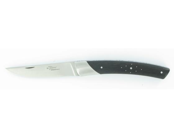Compagnon Carbone EBENE PIQUETE Couteau de Poche Le Thiers par Chambriard