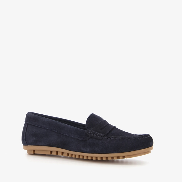 Hush Puppies dames mocassins blauw