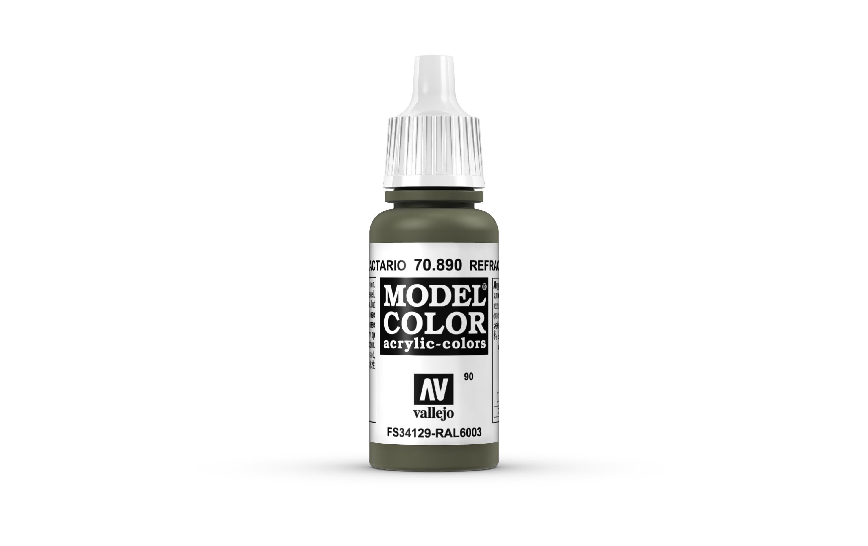 Acrylfarbe Matt, Refractive Grün 17 mlModel Color Refractive Green