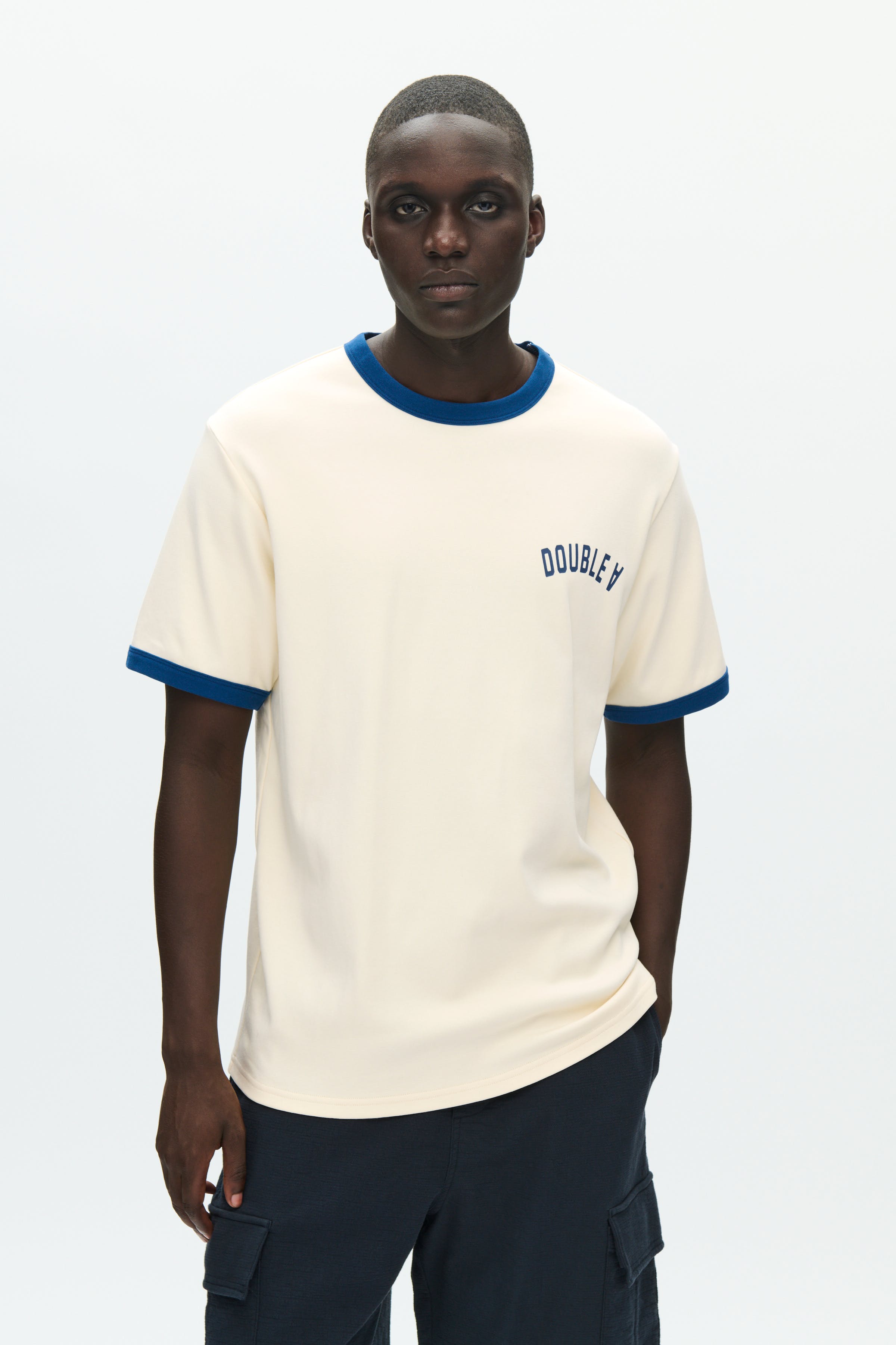 DOUBLE A BY W.W. MEN WWParker T-shirt arhie