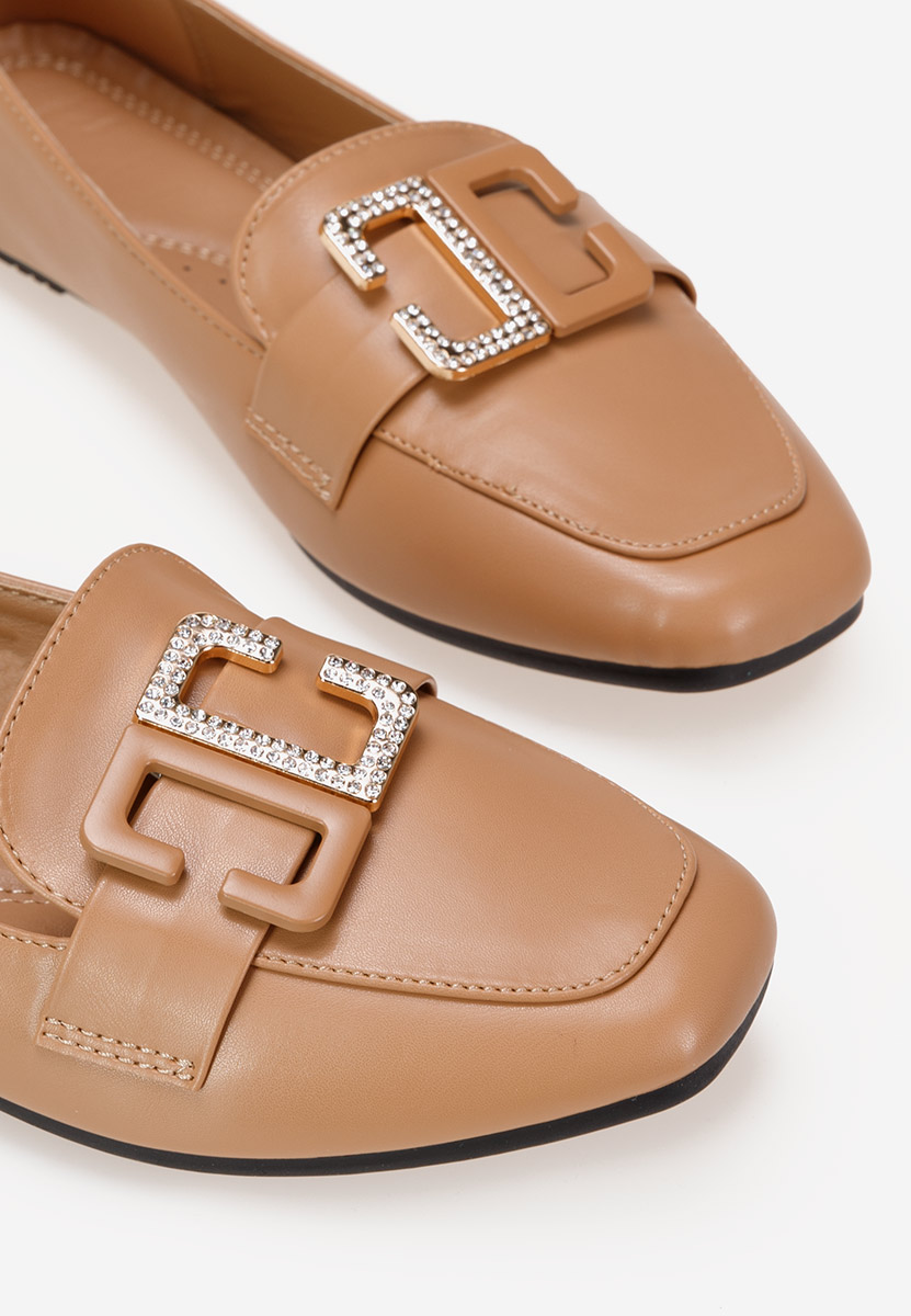 Mocassins élégants femme kaki Joyday
