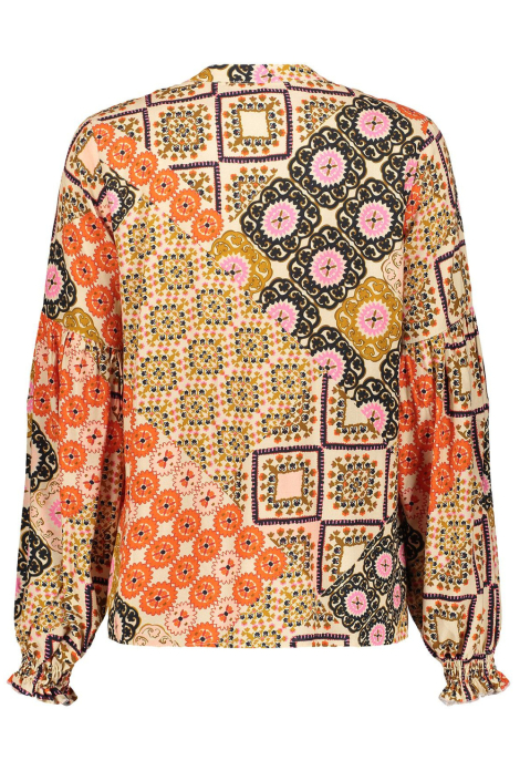 Geisha multi color dames blouse