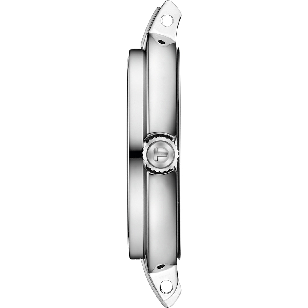 Tissot Flamingo Diamonds Silbrig
