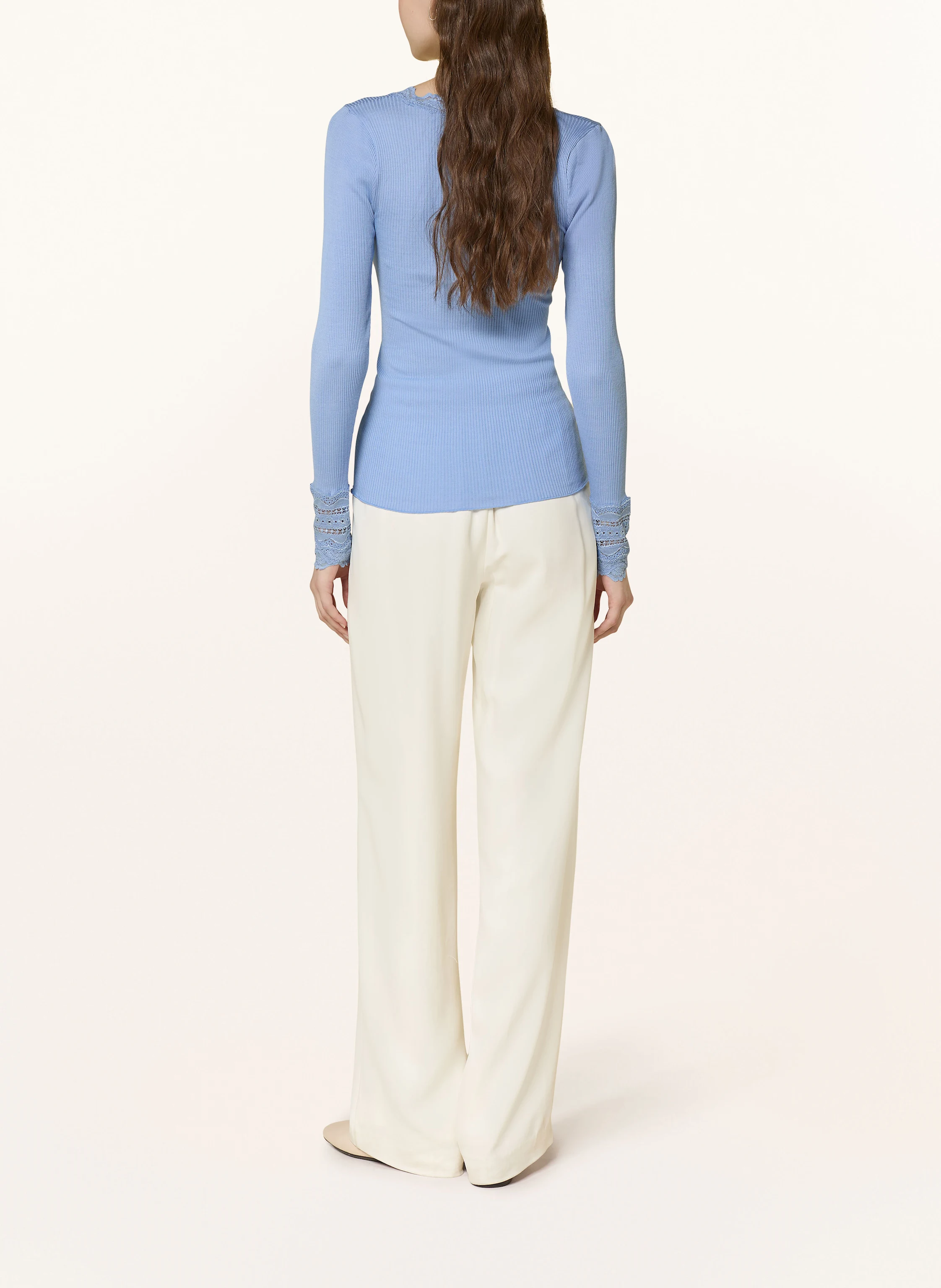 rosemunde Longsleeve aus Seide