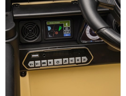 MILLY MALLY - Voiture électrique enfant Véhiculeride-on toyota fj cruiser khaki