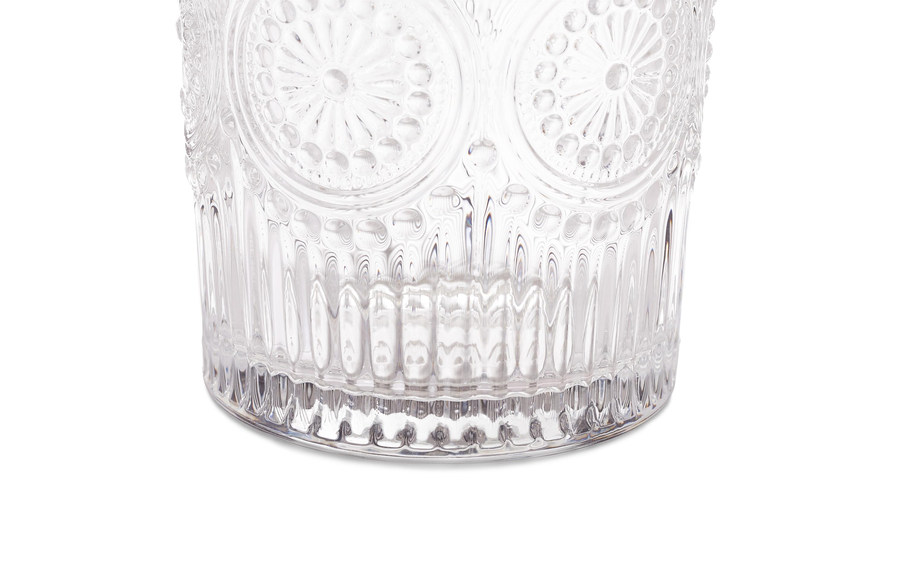 Trinkglas 4er Set, 300 mlWassergläser im Vintage-Design