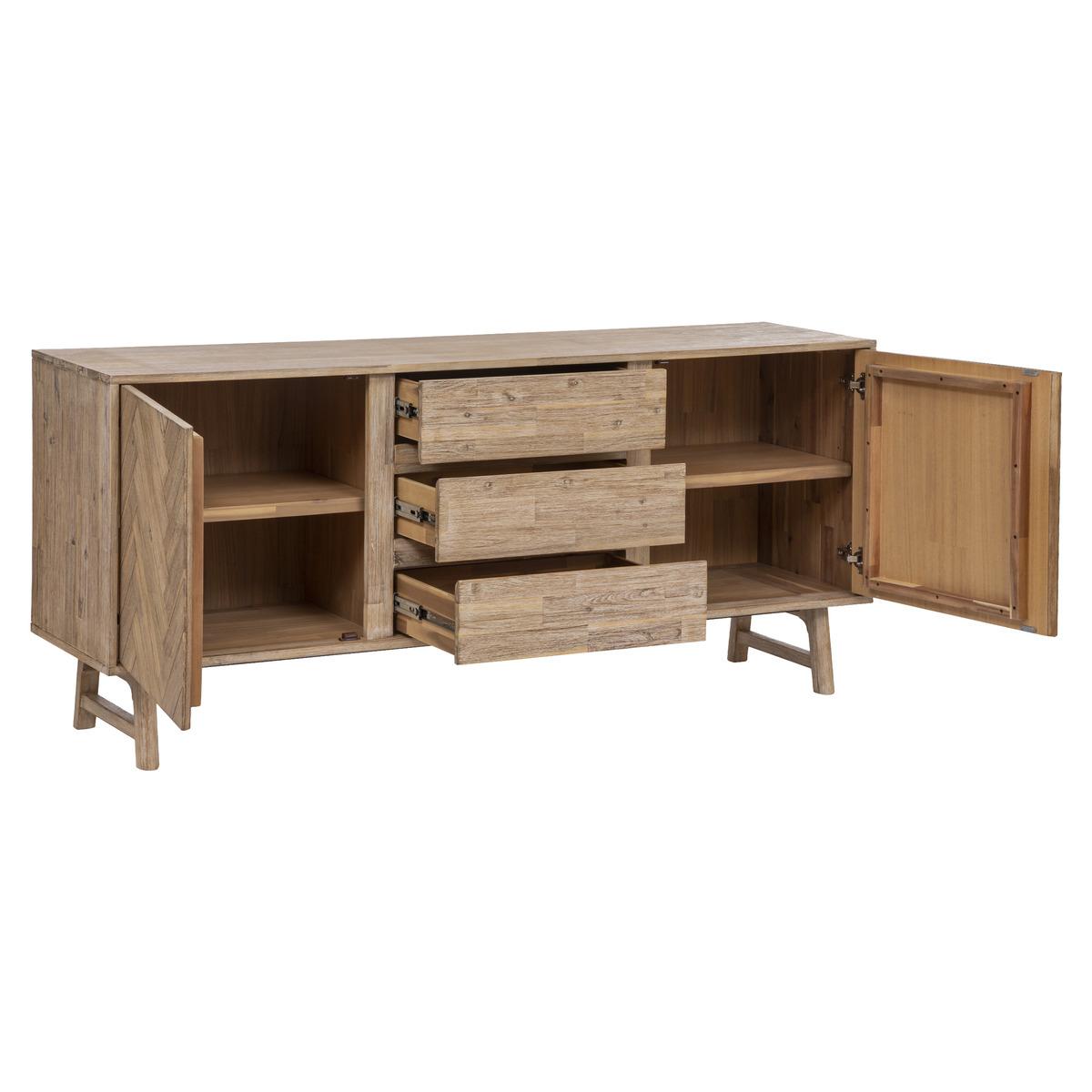 BUFFET 2 PORTES 3 TIROIRS AERIS