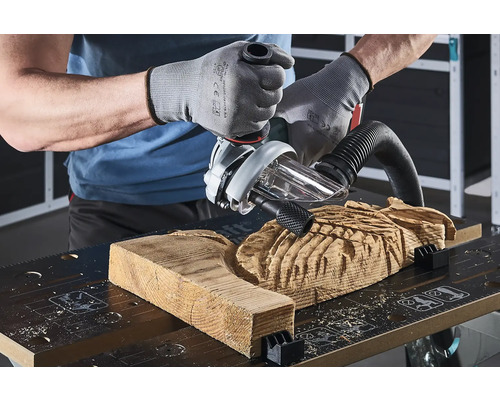 Cilindrische rasp voor Wolfcraft M14 haakse slijper
