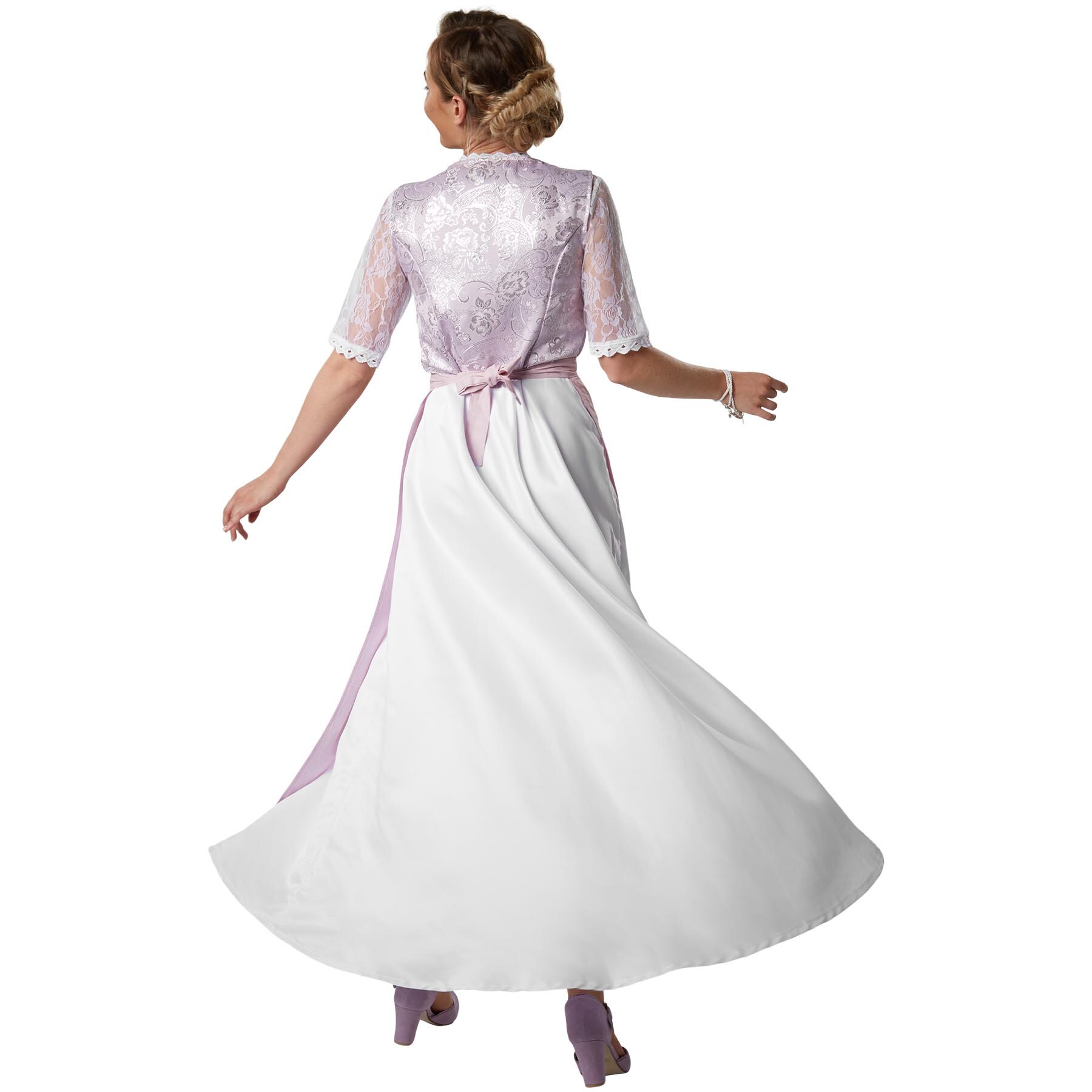 tectake® Frauenkostüm Maxi-Dirndl Neuschwanstein Modell 1