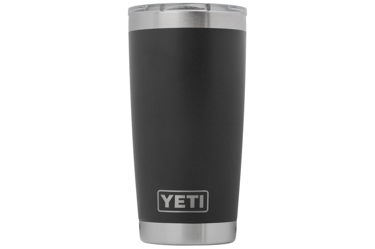 Yeti Rambler Tumbler Cup 20oz Mag Slider Lid, Charcoal Grey, thermosbeker met deksel, 591 ml