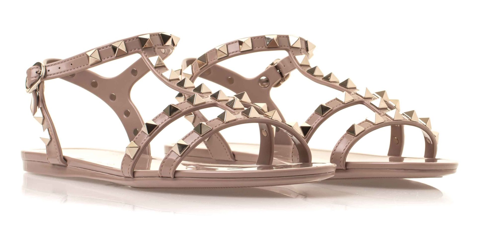Valentino Garavani Rockstud flat rubber sandals