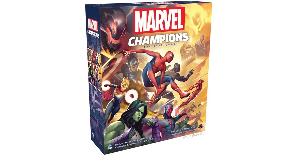 AsmodeeMarvel Champions: The Card Game Kaartspel  (Engels, 1 - 4 spelers, 45 - 90 minuten, Vanaf 14 jaar)