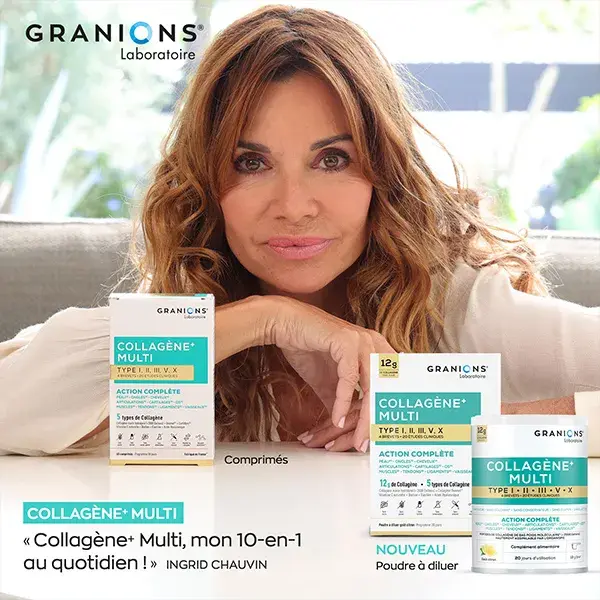 Granions - Multi Collagène + 5 Types de Collagene - 260g
