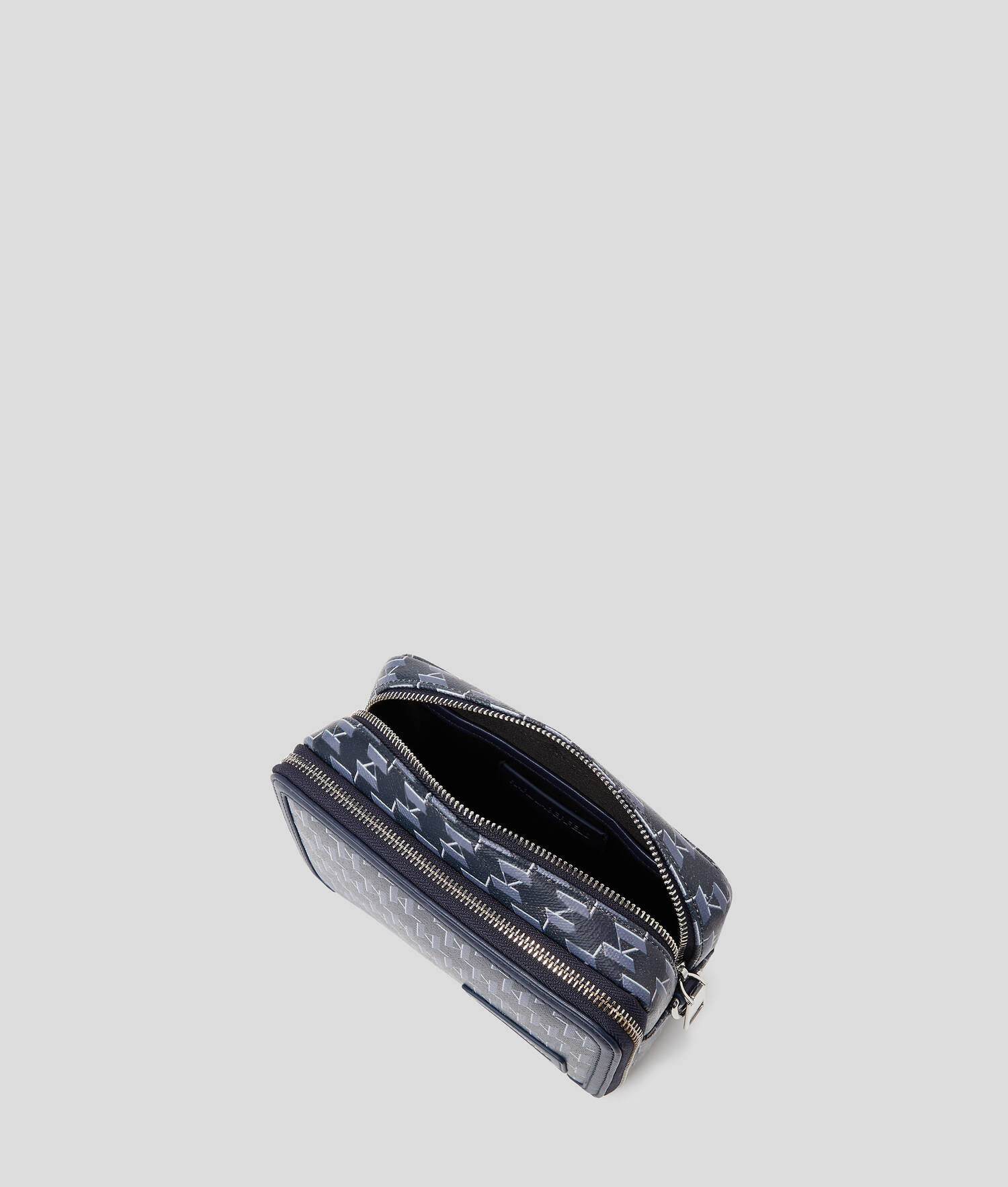 SAC CAMÉRA K/VOYAGE - Monogramme bleu marine