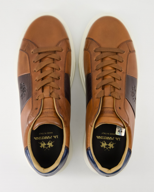 La Martina LFM242.011.4110 Schnürschuhe in Braun