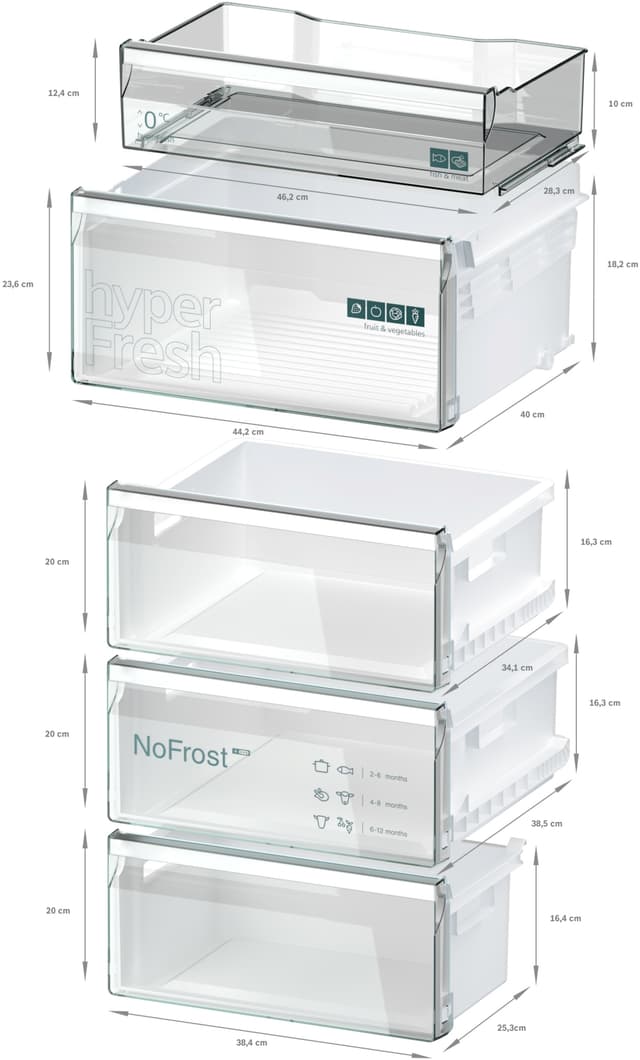 Siemens Kølefryseskab KG36N2ICF
